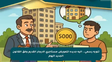 تنويه رسمي.. آلية جديدة لتعويض مستأجري الإيجار القديم وفق القانون الجديد اليوم